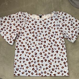 Ann Taylor bell sleeved blouse. Like new without tags.